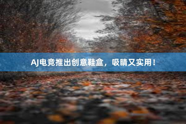 AJ电竞推出创意鞋盒，吸睛又实用！