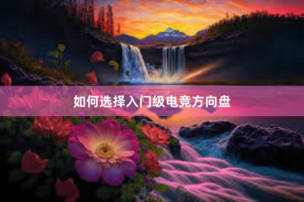 如何选择入门级电竞方向盘